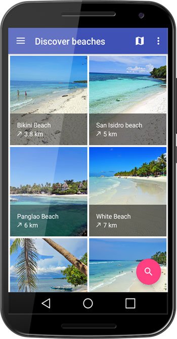 App Panglao Bohol Disvover Beaches