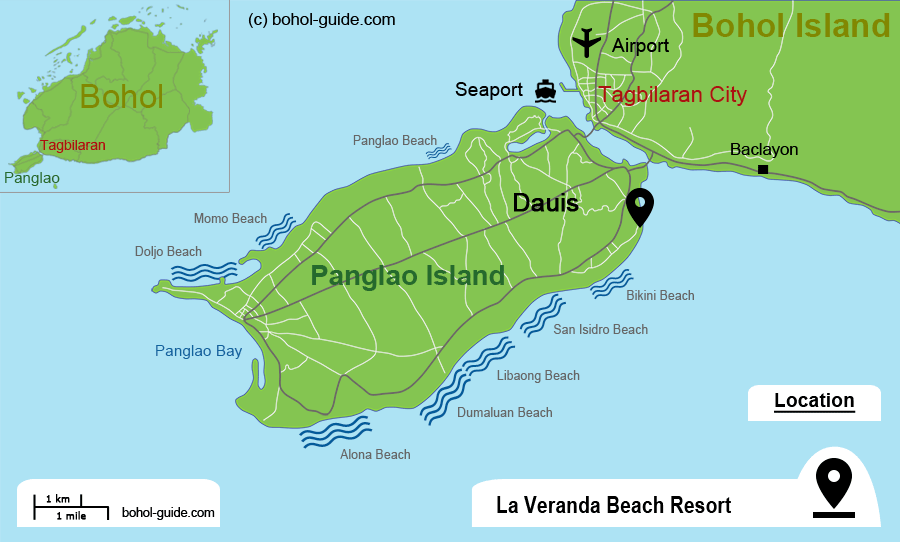 La Veranda Beach Resort - Location