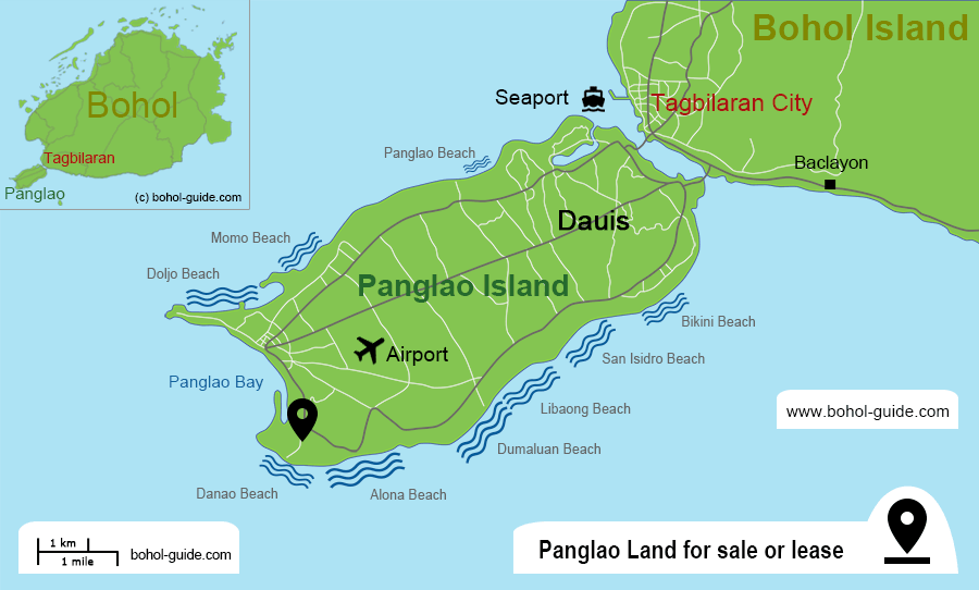 Location Panglao Land Sale Lease